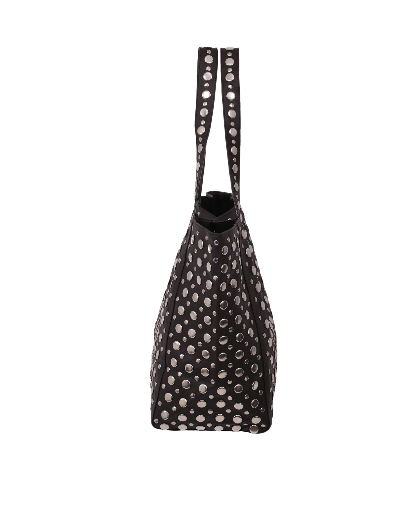 Brooke Studded Tote Bag Black