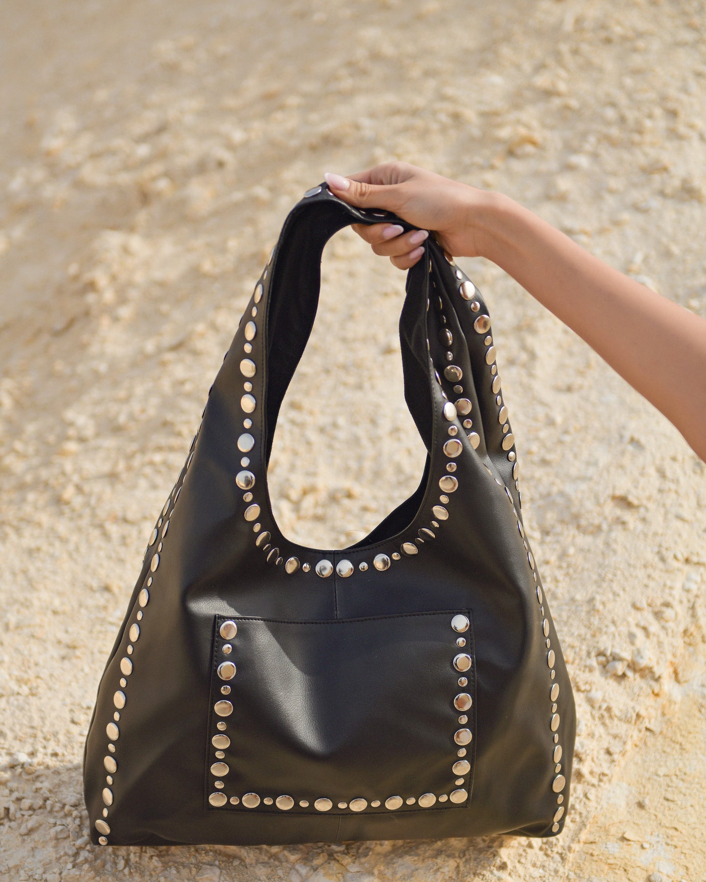 Nova Studded Tote Bag