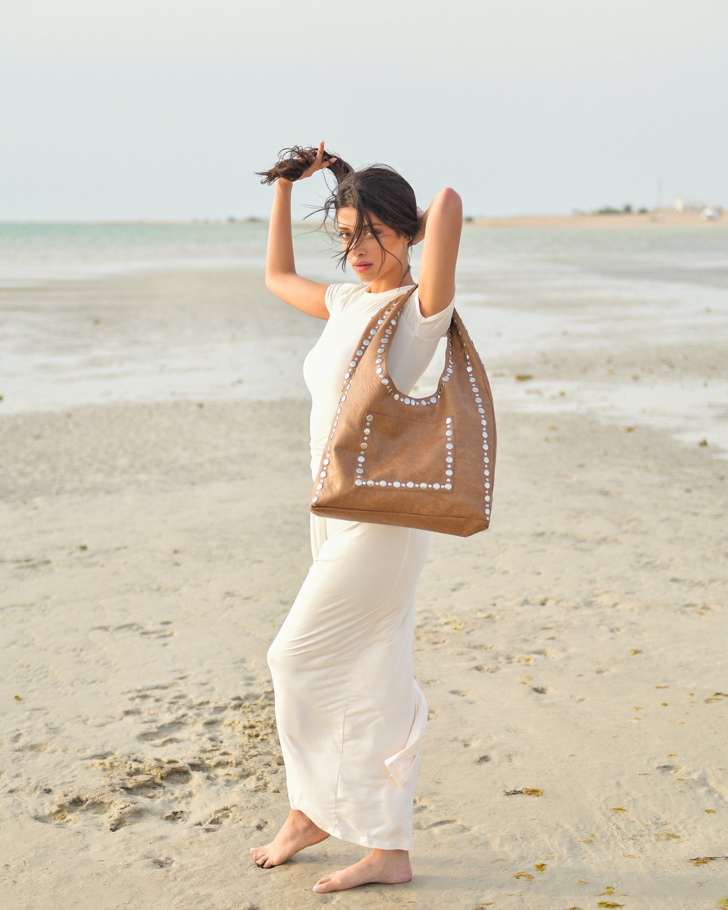 Nova Studded Tote Bag