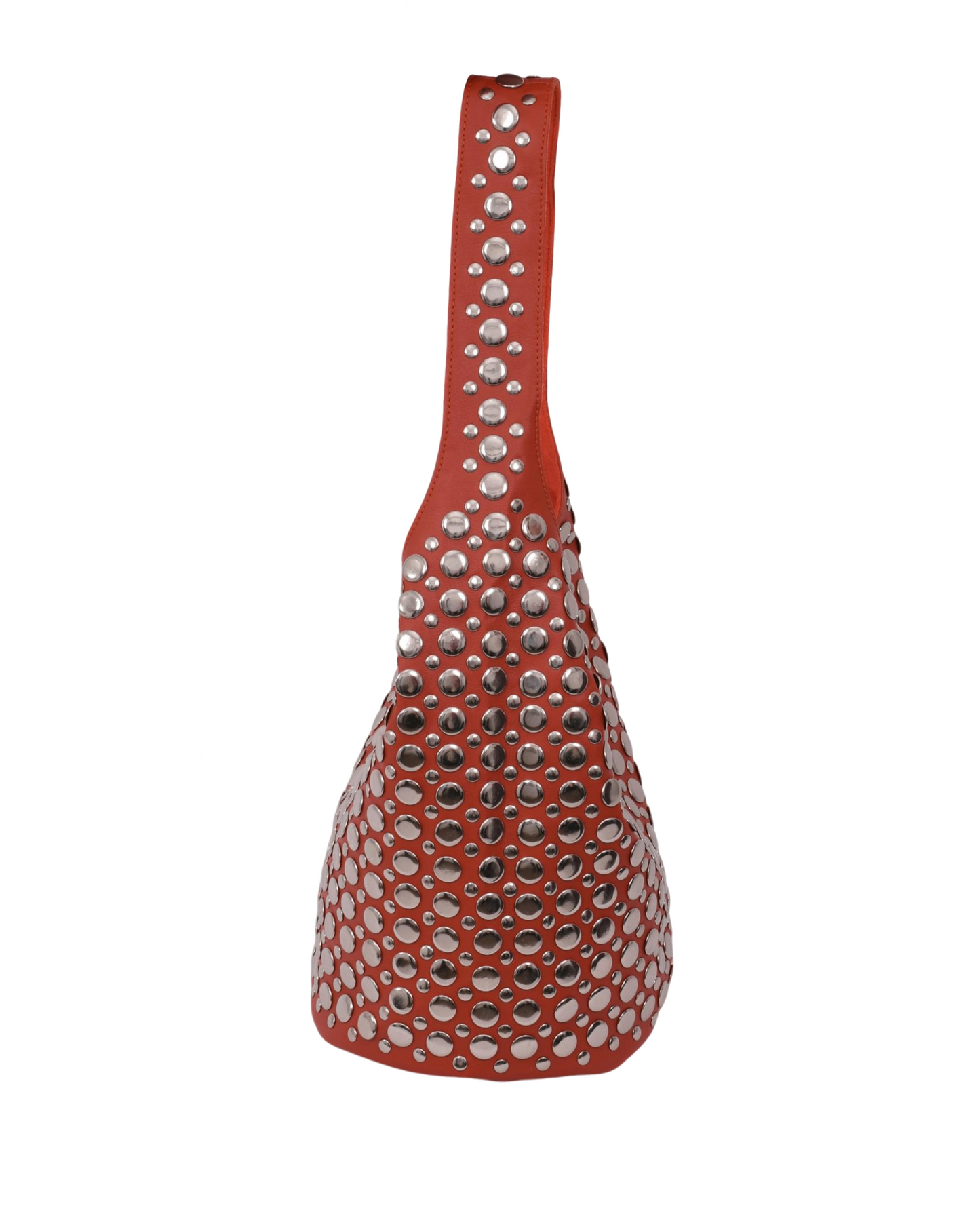 Sienna Studded Mini Handbag Red