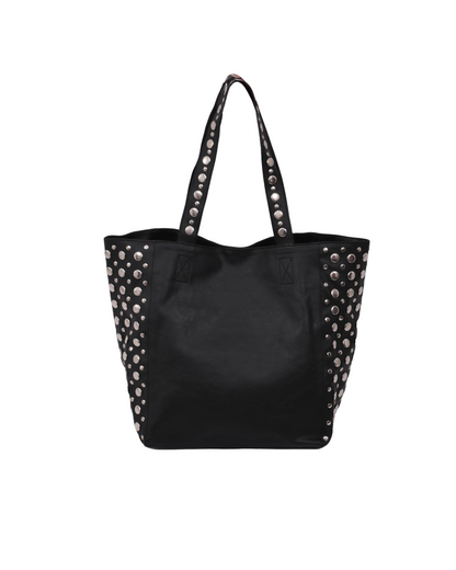 Bailey Studded Tote Bag Black