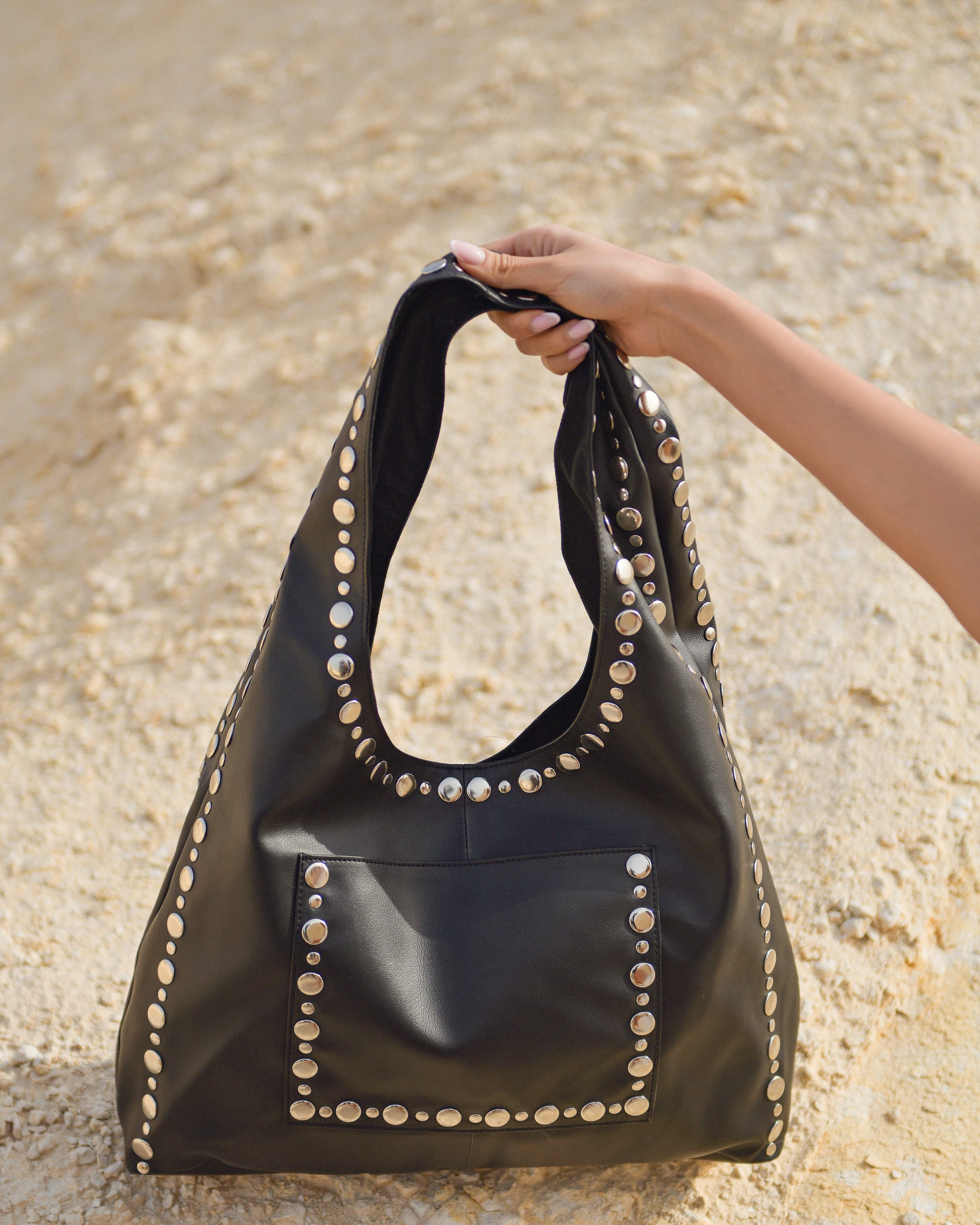 Nova Studded Tote Bag 