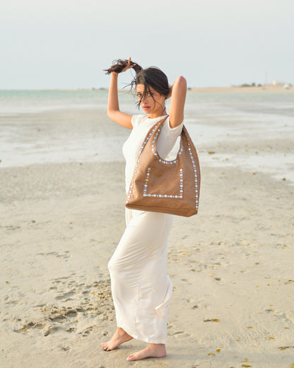Nova Studded Tote Bag